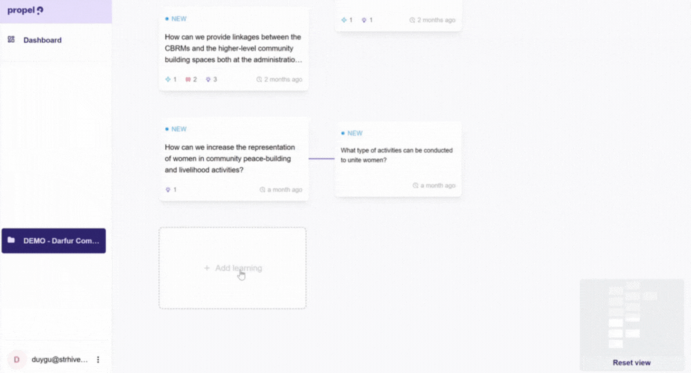 Shape and visualise your learning journey