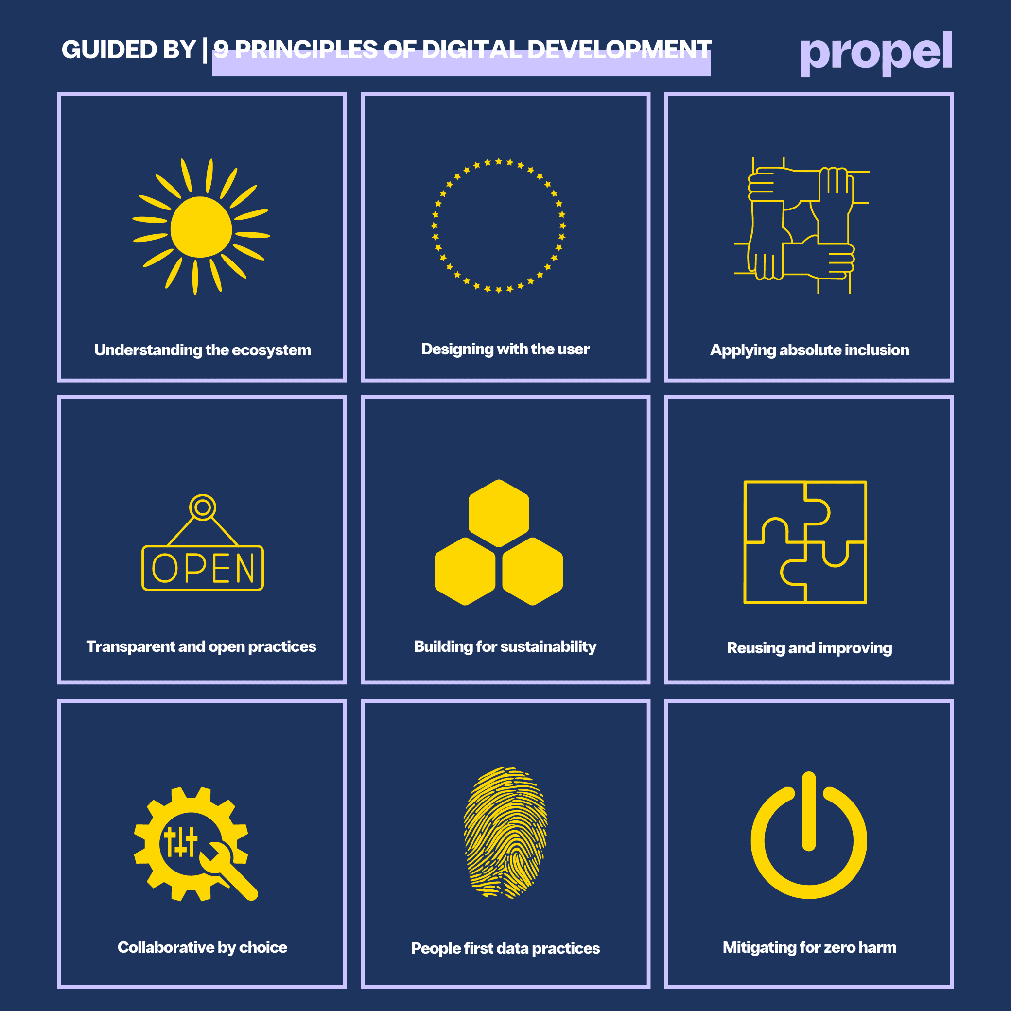 9 Principles of Digital Development